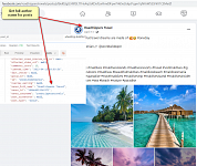 [Facebook] Get full author name for posts